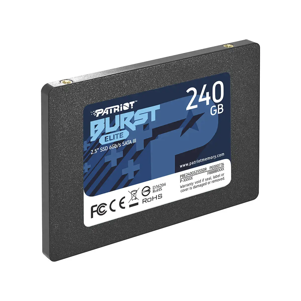 SSD diskas PATRIOT MEMORY Burst Elite 240 GB, 2.5", Serial ATA III