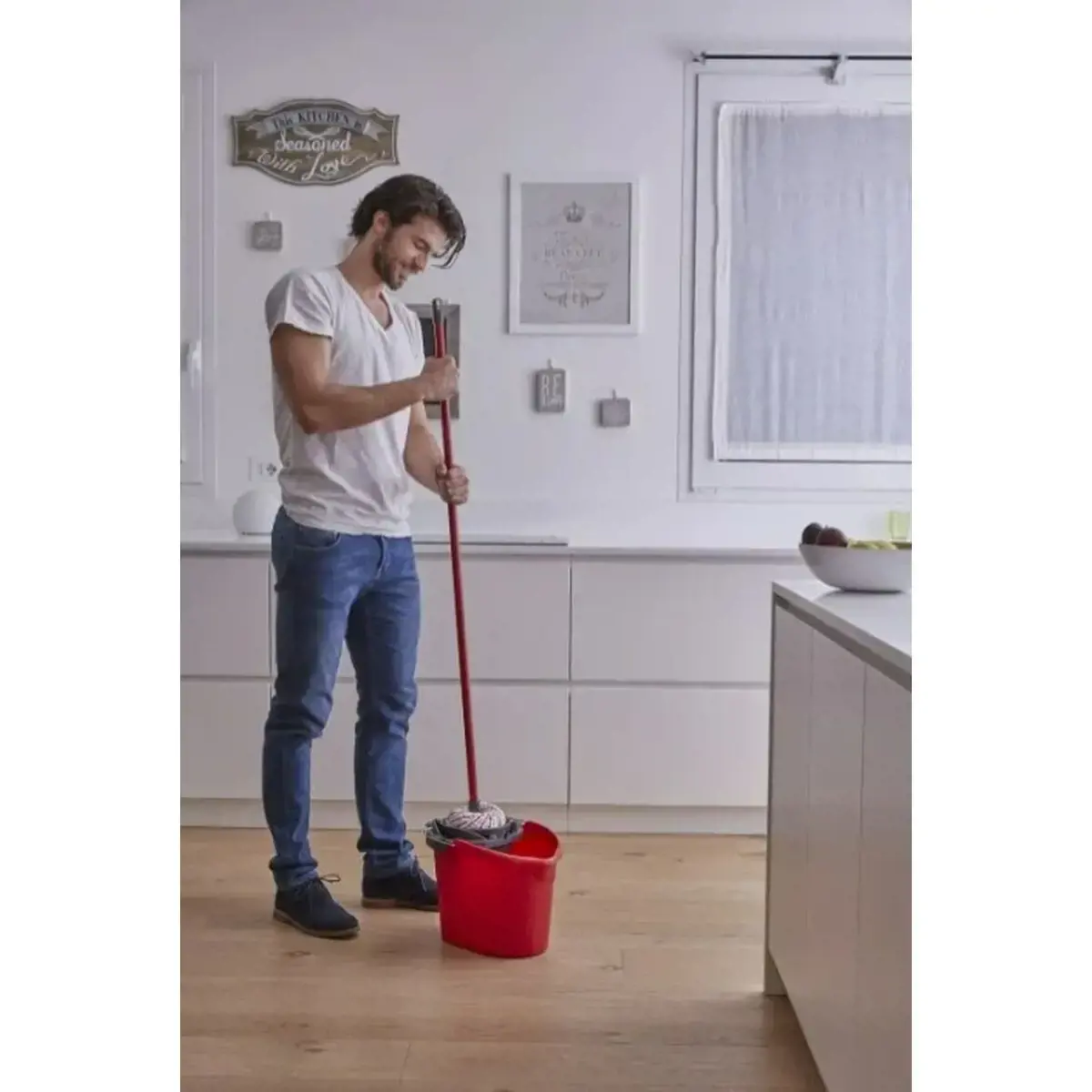 "Vileda" mikropluošto ir elektrinė šluostė