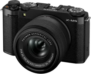 Fujifilm X-M5 + 15-45mm, black