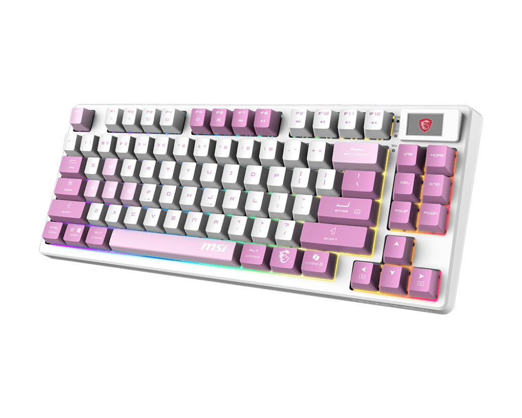 KEYBOARD GAMING VIOLET US/FORGE GK600 TKL W VIOLET MSI