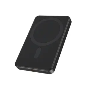 Gembird PB05-WPC15M-01 Magnetic wireless powerbank 15 W, 5000 mAh, black