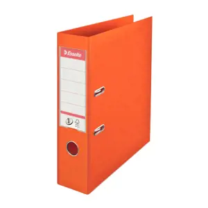 Segtuvas Esselte No.1, A4/75 mm, standartinis, oranžinis