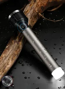 Platinet žibintuvėlis 5W 2400mAh, pilkos spalvos (45771)