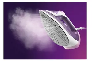"Philips" 3000 serijos DST3010/30, Garinis lygintuvas, Keraminis padas, 1,9 m, 140 g/min, violetinis, baltas, 30 g/min