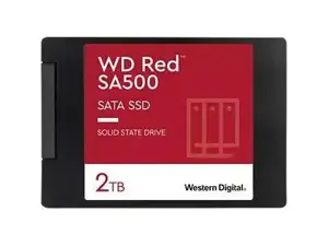 SSD diskas WESTERN DIGITAL Red SA500 2 TB, 2,5", Serial ATA III