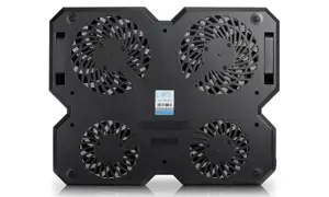 "deepcool Multicore x6" nešiojamojo kompiuterio aušintuvas iki 15,6" .900g g, 380X295X24mm mm, juodas