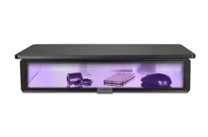 "Kensington UVStand™" monitoriaus stovas su UVC dezinfekavimo skyriumi, laisvai pastatomas, 18 kg, 86,4 cm (34"), juodas