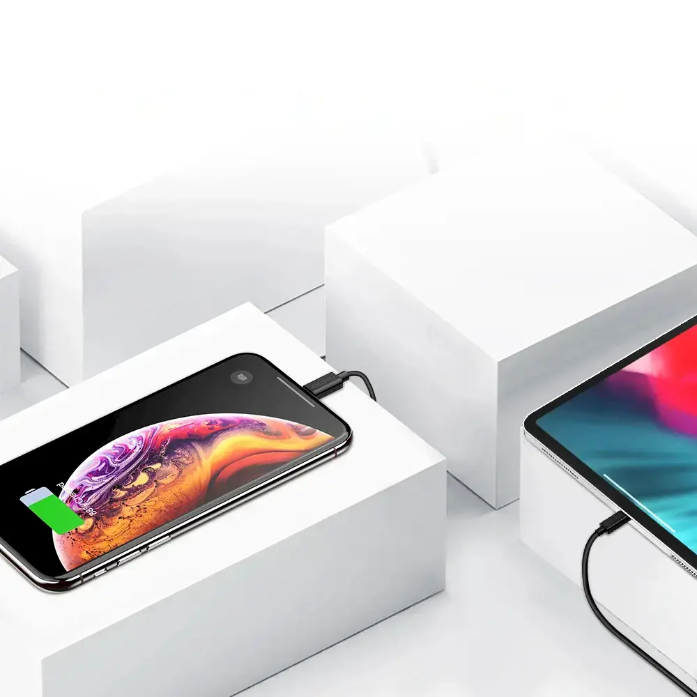 Choetech MFI USB - Lightning charging data cable 1,2m white (IP0026 white)