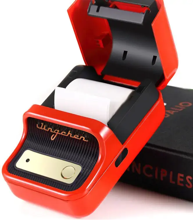 Niimbot B21S Portable Label Printer Red