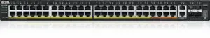 Zyxel XGS2220-54HP, valdomas, L3, Gigabit Ethernet (10/100/1000), maitinimas per Ethernet (PoE), montuojamas į stovą
