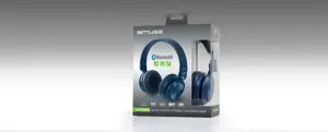 "Muse M-276BTB On-Ear", mikrofonas, mėlyna