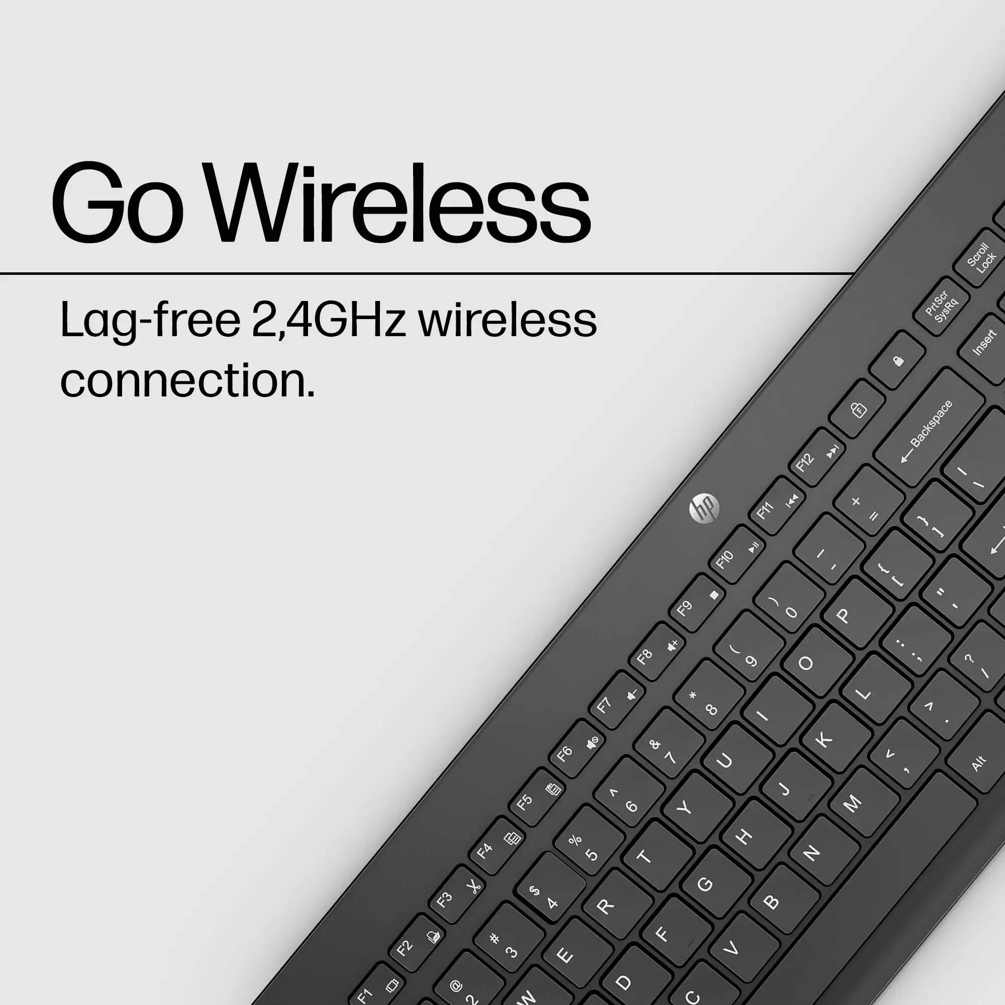 HP 230 belaidė klaviatūra juoda