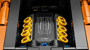 LEGO TECHNIC 42196 Lamborghini Huracán Tecnica Orange