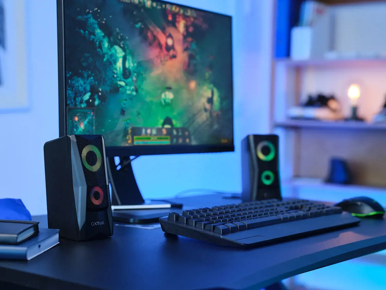 "Trust GXT 606 JAVV", 2.0 kanalų, laidinis, 12 W, 160-20000 Hz, 4 Ω, juodas