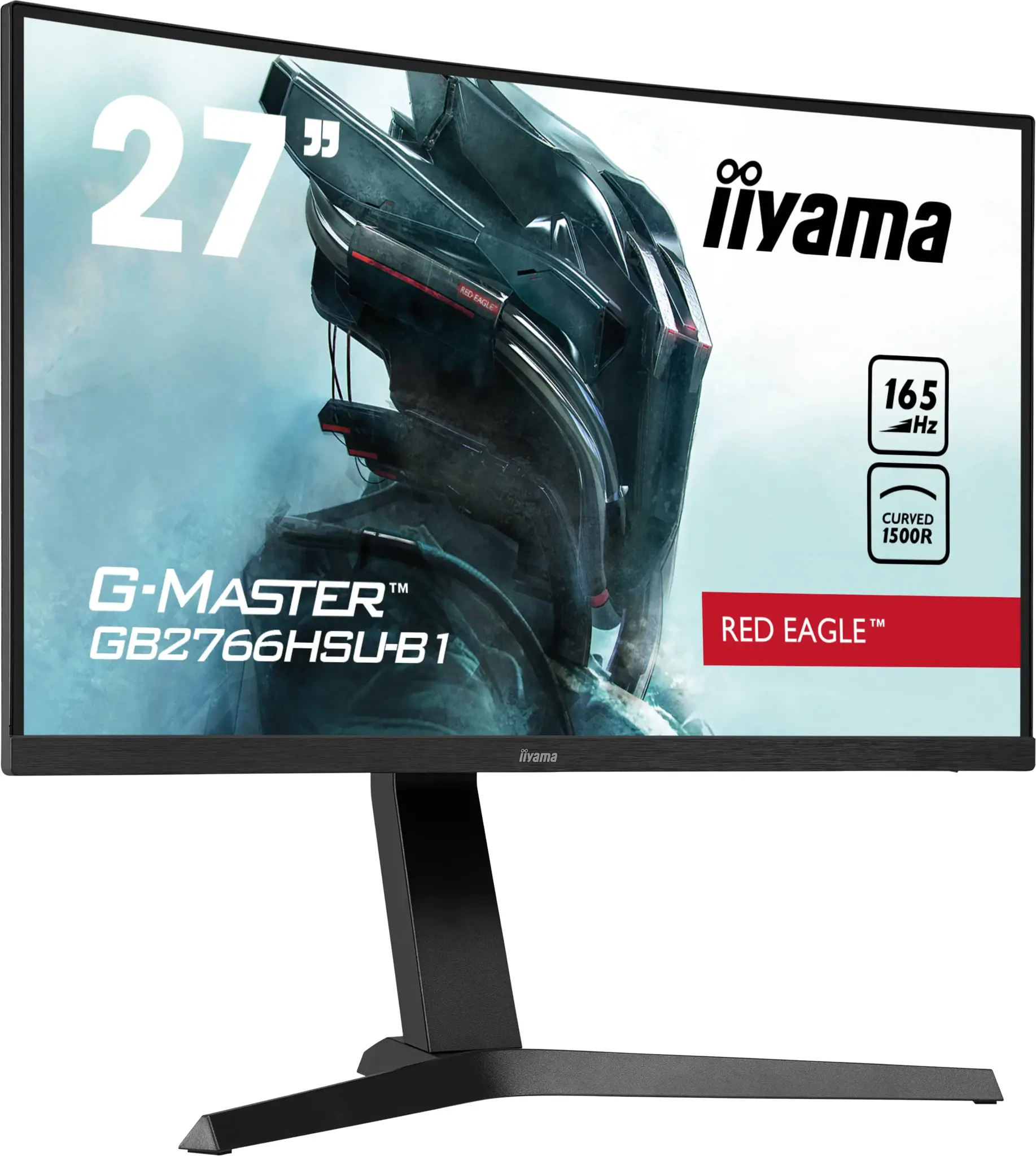 Monitorius iiyama G-MASTER GB2766HSU-B1, 68.6 cm (27"), 1920 x 1080 pixels, Full HD, LED, 1 ms, Black