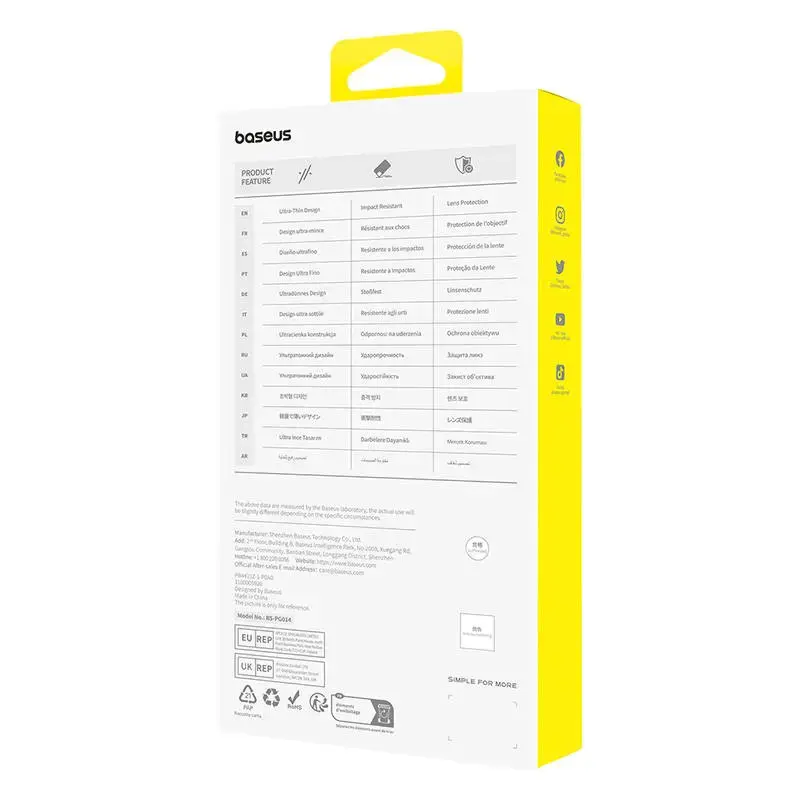 Magnetinis telefono dėklas iPhone 15 ProMax Baseus CyberLoop serijos telefonams (juodas)