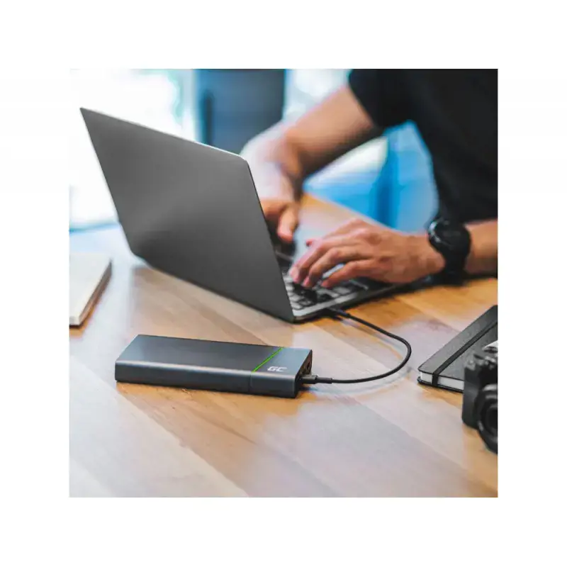 GREEN CELL kabelis GC PowerStream USB-C - USB-C 120cm Power Delivery 60W 480 Mbps Ultra Charge QC 3.0