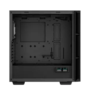 "DeepCool CH560 DIGITAL", "Midi Tower", Kompiuteris, Juoda, ATX, EATX, "micro ATX", Mini-ITX, ABS, Plienas, Grūdintas stiklas, Multi