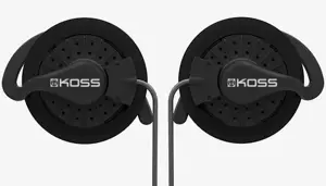 "Koss" belaidės ausinės KSC35, mikrofonas, juodos spalvos