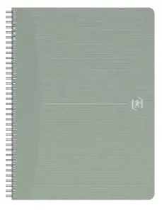 Perdirbtas sąsiuvinis su spirale OXFORD Rec’Up, A4, 90 lapų, 90 gsm, langeliais
