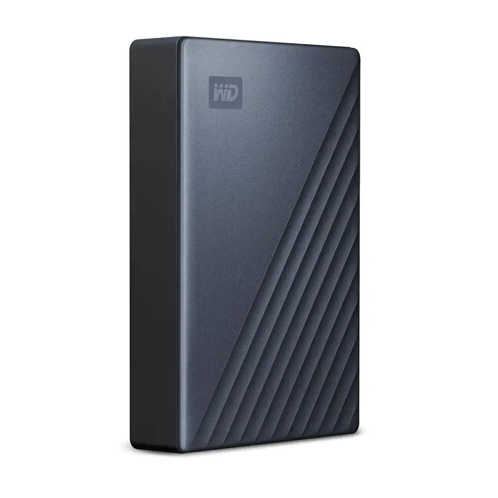 WD My Passport Ultra 4TB Blue USB-C/USB3.0 kietasis diskas 2,5 colio Metalinė apdaila RTL nešiojamasis išorinis diskas