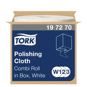 Poliravimo šluostė TORK Premium Combi Roll W1/2/3, balta sp., (197270)