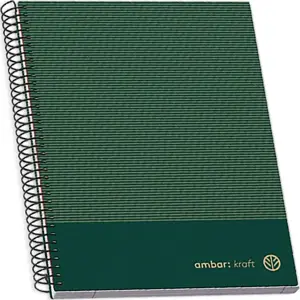 A5 Hardcover Sp Bk 100sh Kraft Sq