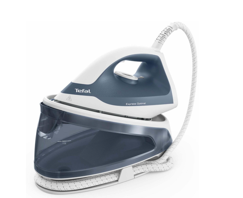 Tefal Express Optimal SV4110 2200 W 1.2 L Ceramic Express Glide Blue, White