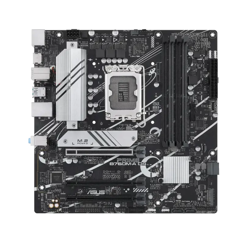 ASUS PRIME B760M-A D4-CSM LGA1700 4DDR5 microATX 4xSATA 2xDP 1.4 HDMI 2.1 MB
