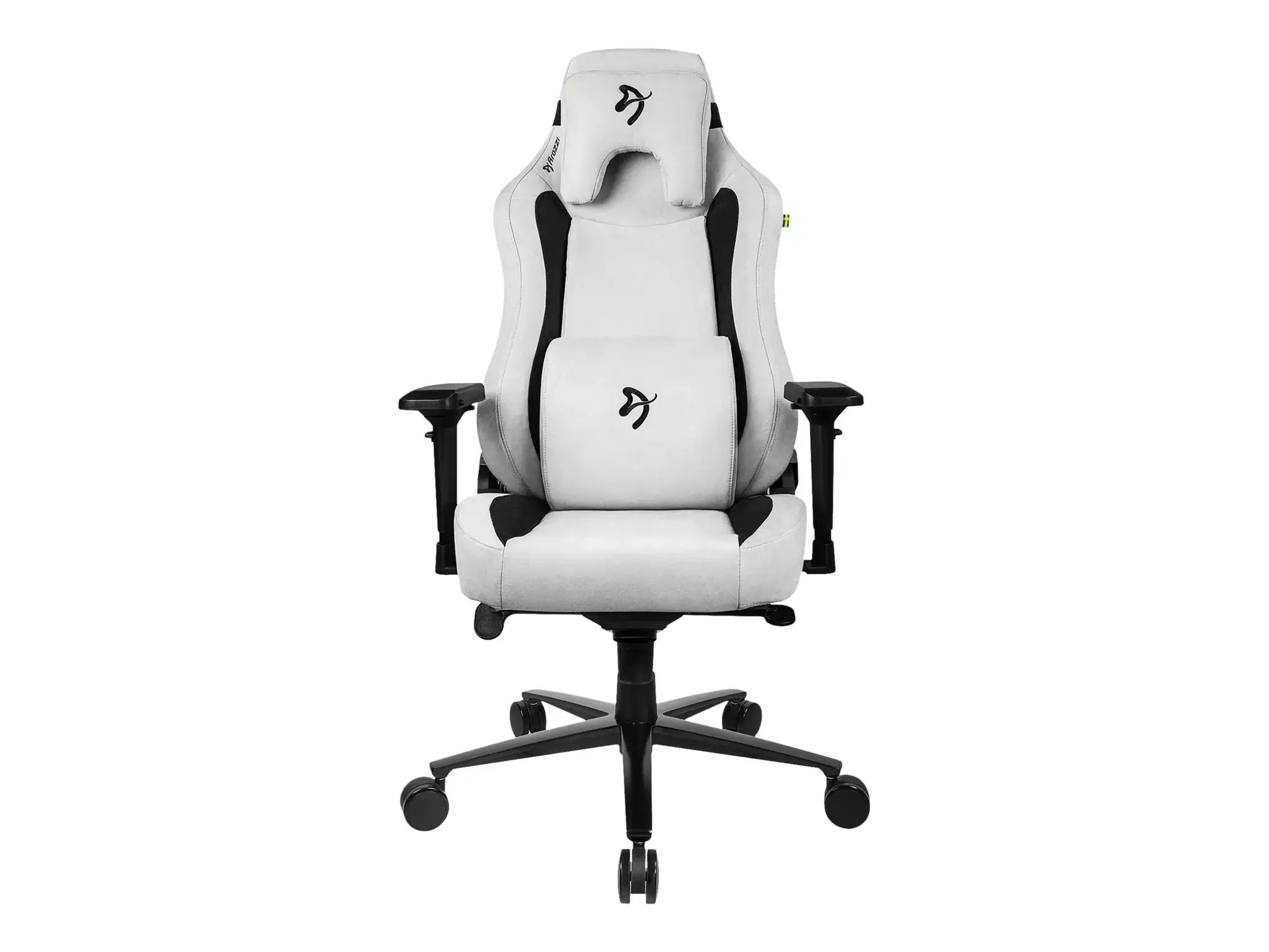 "Arozzi" audinio žaidimų kėdė "Vernazza Supersoft Light Grey