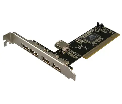 Tīkla karte Logilink 4+1 USB 2.0 PCI
