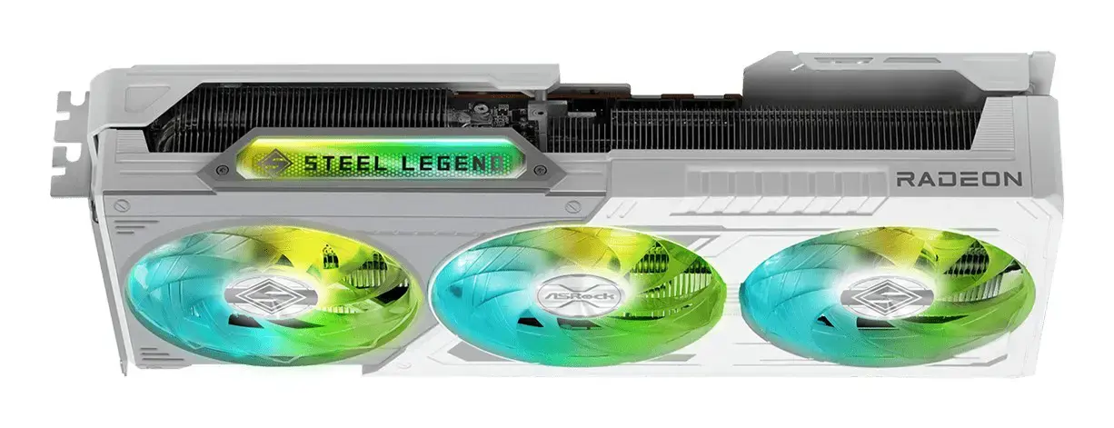 Vaizdo plokštė ASROCK Radeon RX 9070 XT 16 GB, GDDR6, RX9070XT SL 16G