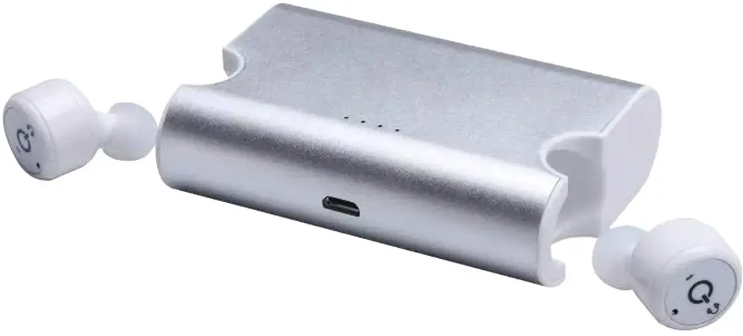 Platinet belaidės ausinės Sport PM1080, baltos spalvos