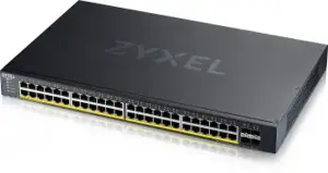 ZYXEL XGS1935-52HP, 52 PORT LITE-L3 SMART MANAGED POE SWITCH, 48X GIGABIT POE AND 4X 10G SFP+, HYBR…