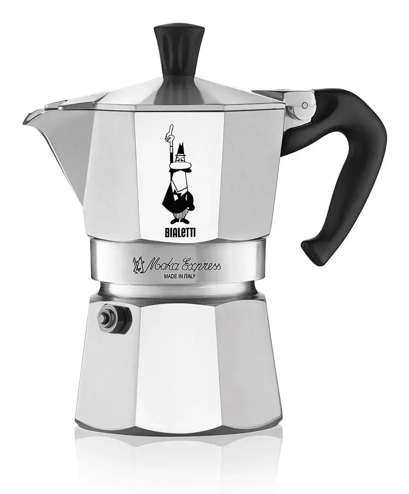 BIALETTI "Moka Express" kavos virimo aparatas (sidabro spalvos)
