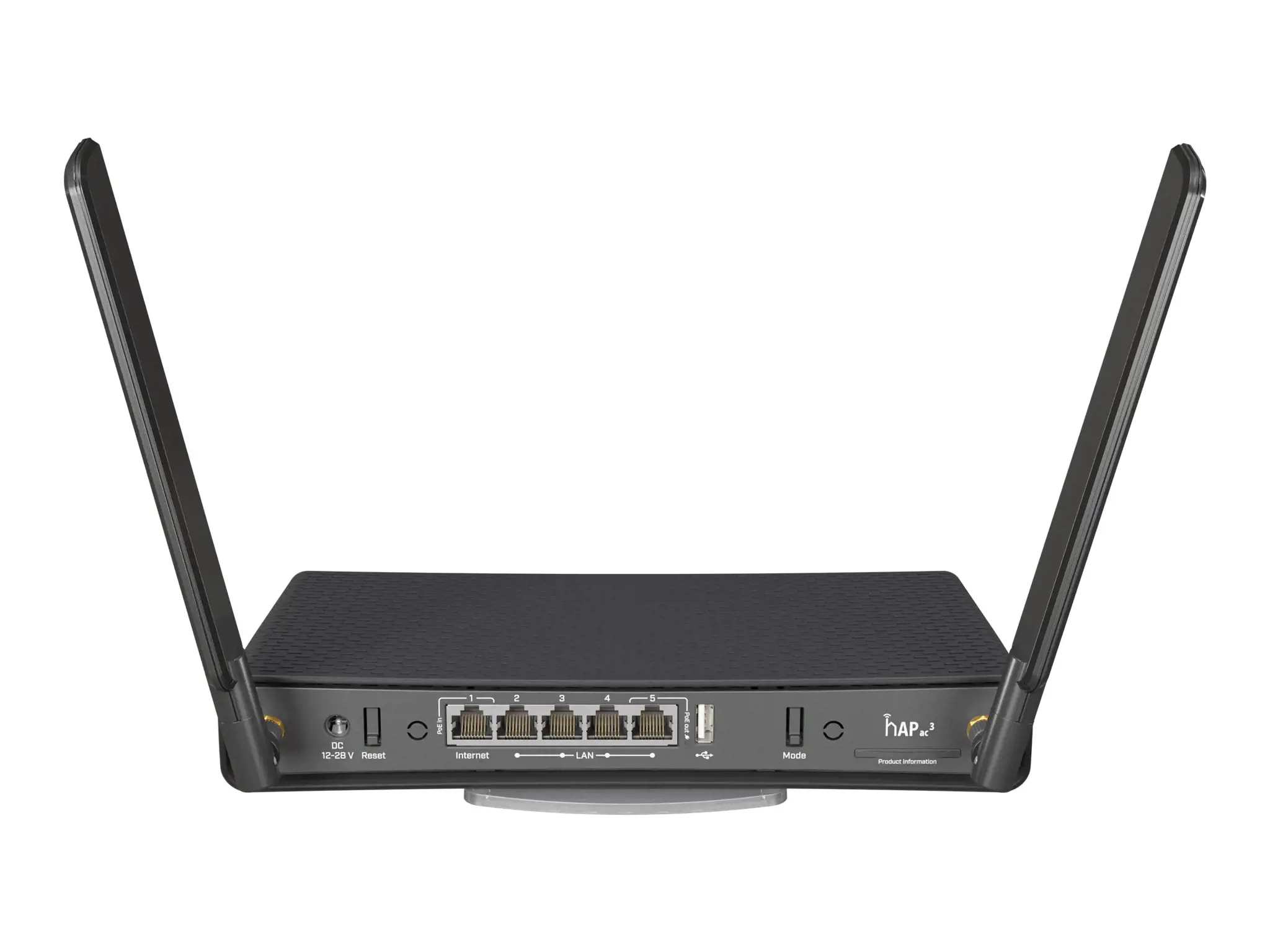 MIKROTIK RBD53iG-5HacD2HnD hAP ac3 WiFi maršrutizatorius AC Dual Band 5x RJ45 1000Mb/s 1xPoE 1xUSB