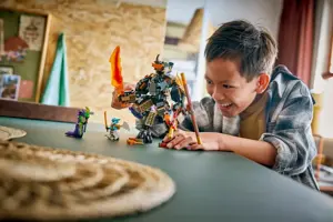 LEGO NINJAGO 71854 Cole's Mission Mech and Dragon Zane
