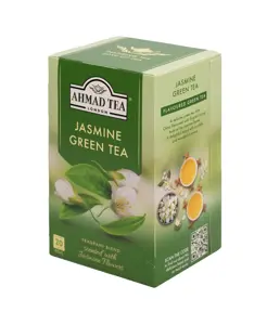 Arbata AHMAD ALU JASMINE GREEN, 20 vokelių su siūlu