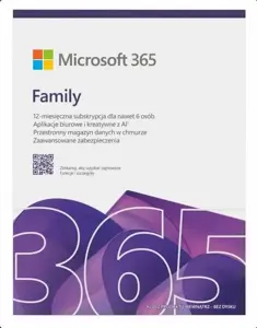 Microsoft 365 Family (6 users; 12 months) (EP2-32382)