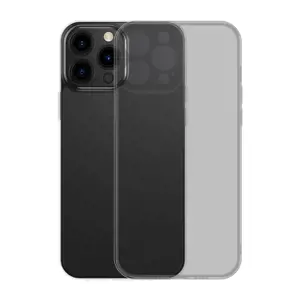 "Baseus" matinio stiklo dėklas "iPhone 13 PRO" (juodas) + grūdintas stiklas