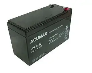 AKUMULIATORIUS 12V 9AH VRLA/AV9-12 T2 ACUMAX EMU