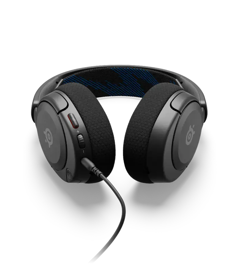 "SteelSeries" žaidimų ausinės "Arctis Nova 1P Over-Ear", įmontuotas mikrofonas, juodos spalvos, triukšmo slopinimas