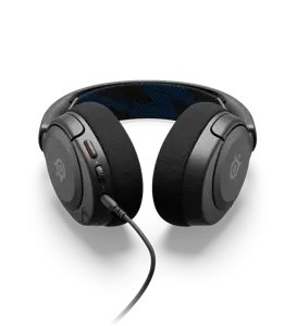 "SteelSeries" žaidimų ausinės "Arctis Nova 1P Over-Ear", įmontuotas mikrofonas, juodos spalvos, triukšmo slopinimas