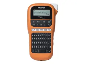 Brother PT-E110VP, QWERTY, TZe, tiesioginis terminis, 180 x 180 DPI, 20 mm/s, AAA