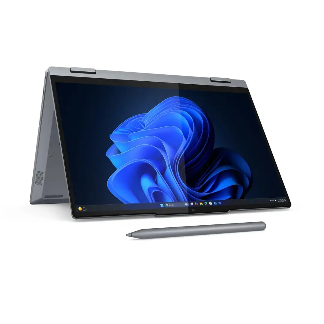 Lenovo ThinkBook 14 2-in-1 G5 IAU Intel Core Ultra 7 255U Hybrid (2-in-1) 35.6 cm (14") Touchscreen WUXGA 16 GB DDR5-SDRAM 512 GB SSD Wi-Fi 6E (802.11ax) Windows 11 Pro Swiss Grey
