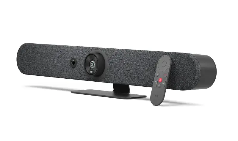"Logitech Rally Bar Mini", grupinių vaizdo konferencijų sistema, 4K Ultra HD, 30 kadrų per sekundę, 4x, grafito spalvos