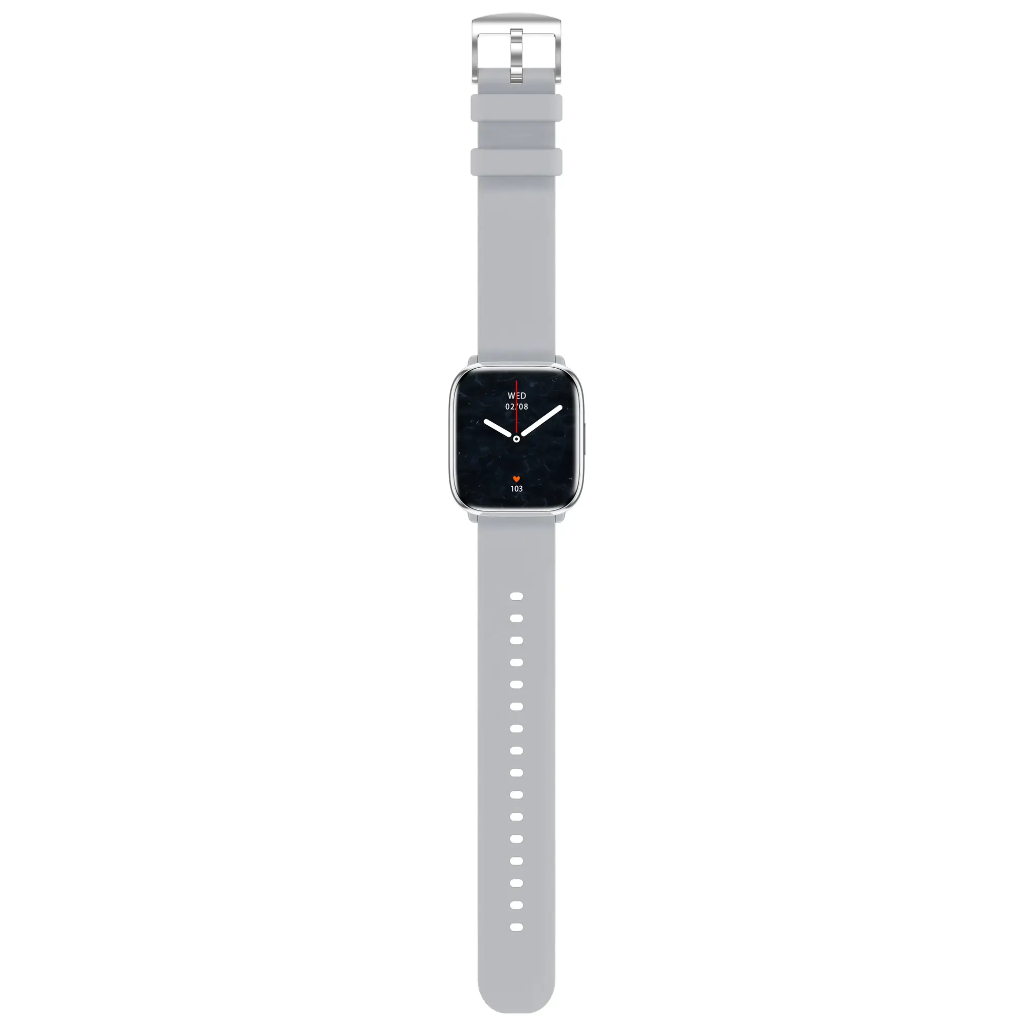 myPhone Watch Pastel | Smart watch | AMOLED | 1.75" | Waterproof | Silver Grey
