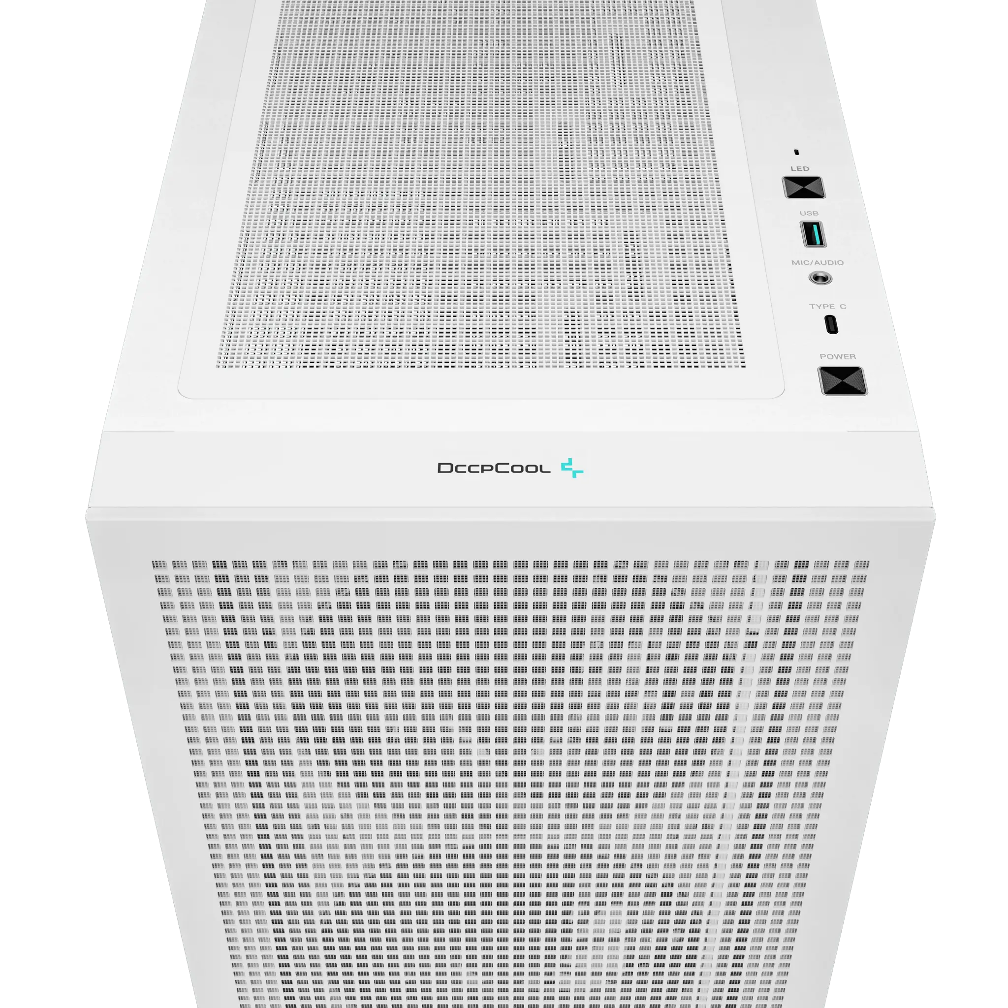 "DeepCool CH560 DIGITAL WH", "Midi Tower", Kompiuteris, Baltas, ATX, EATX, "micro ATX", Mini-ITX, ABS, Plienas, Grūdintas stiklas, Multi