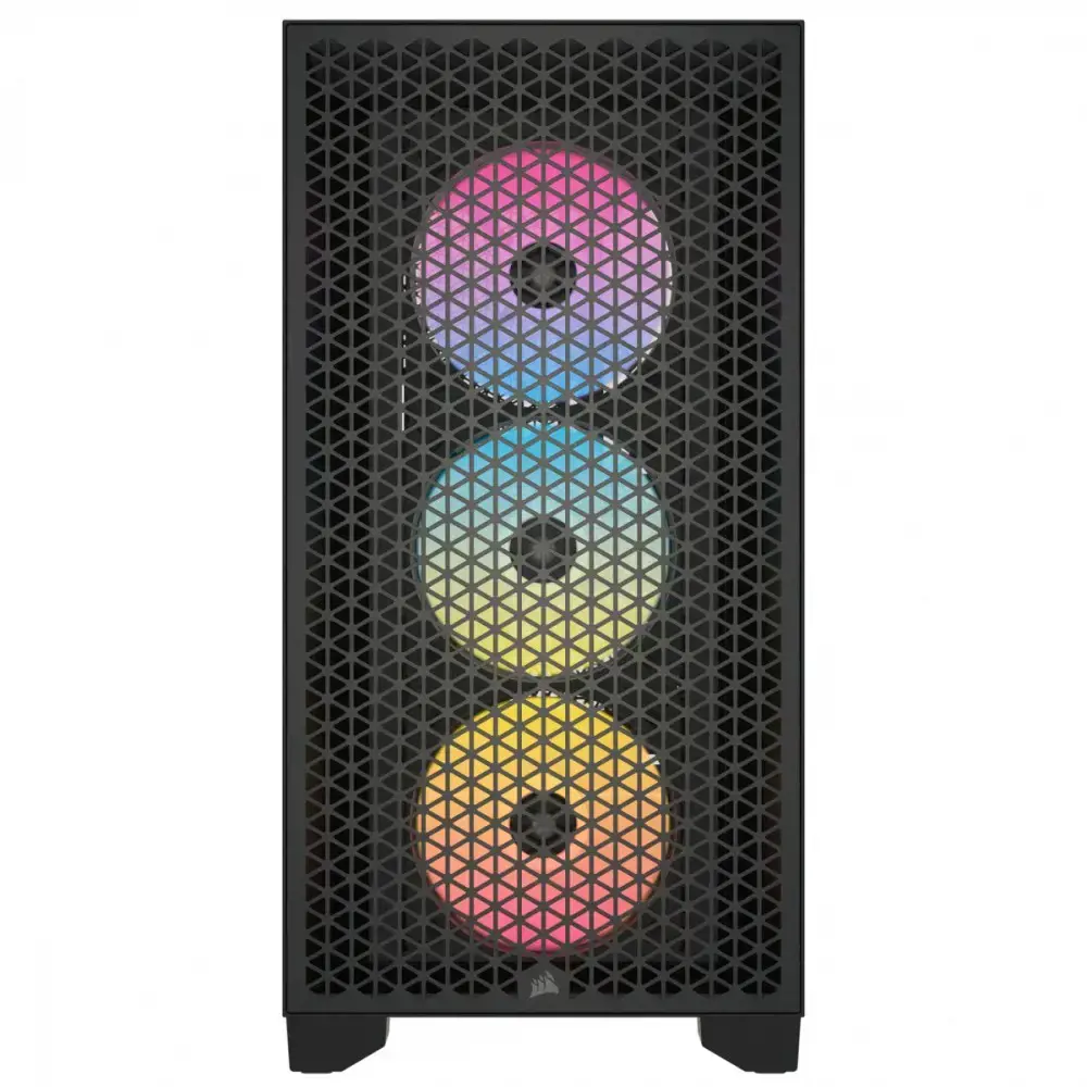 3000D Airflow RGB TG Mid-Tower juodos spalvos