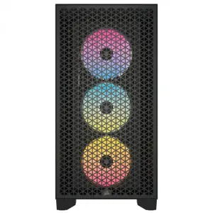 3000D Airflow RGB TG Mid-Tower juodos spalvos